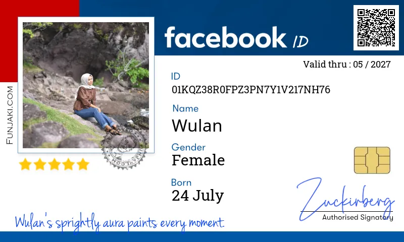 Facebook ID Card