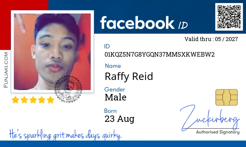 Facebook ID Card