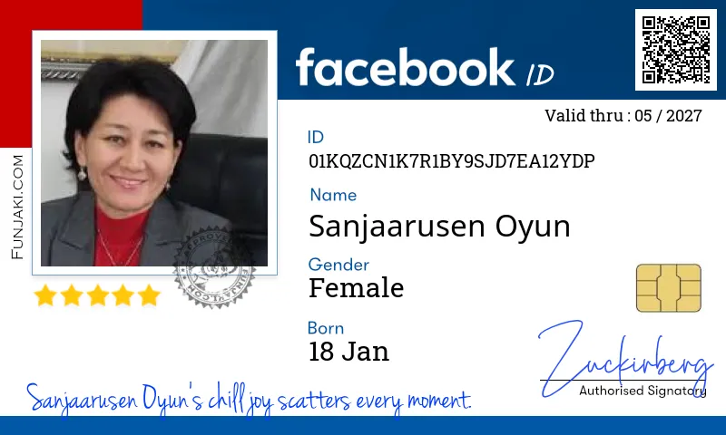 Facebook ID Card