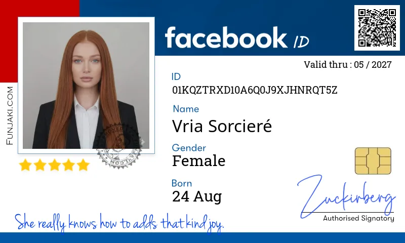 Facebook ID Card