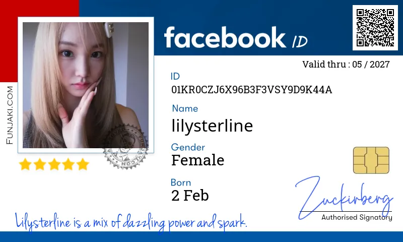 Facebook ID Card