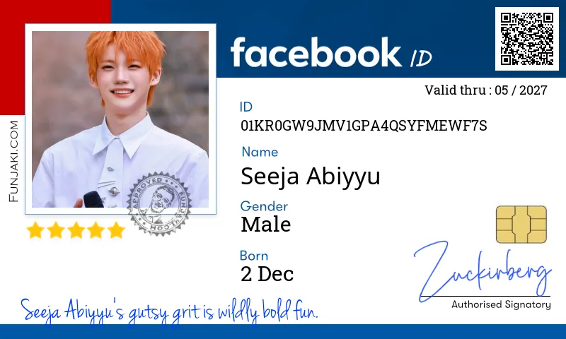 Facebook ID Card