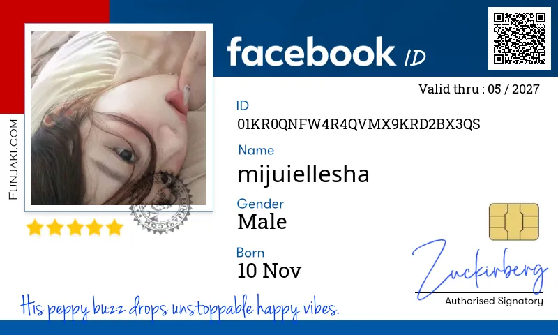 Facebook ID Card