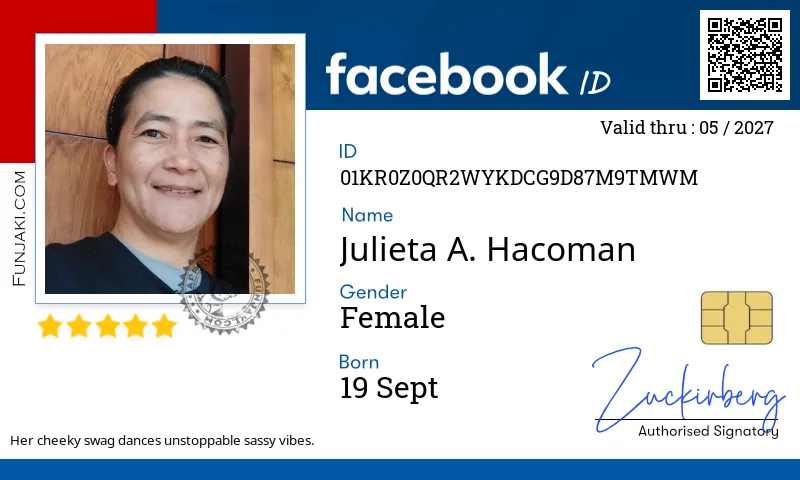 Facebook ID Card