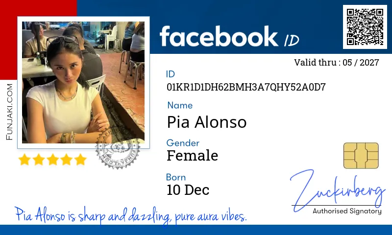 Facebook ID Card