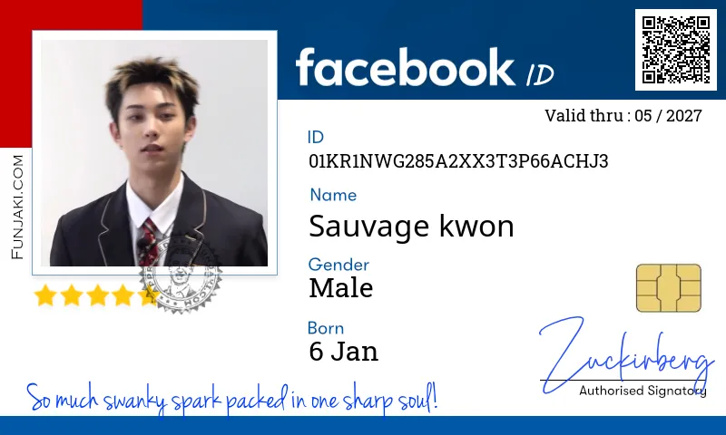 Facebook ID Card