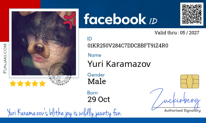 Facebook ID Card