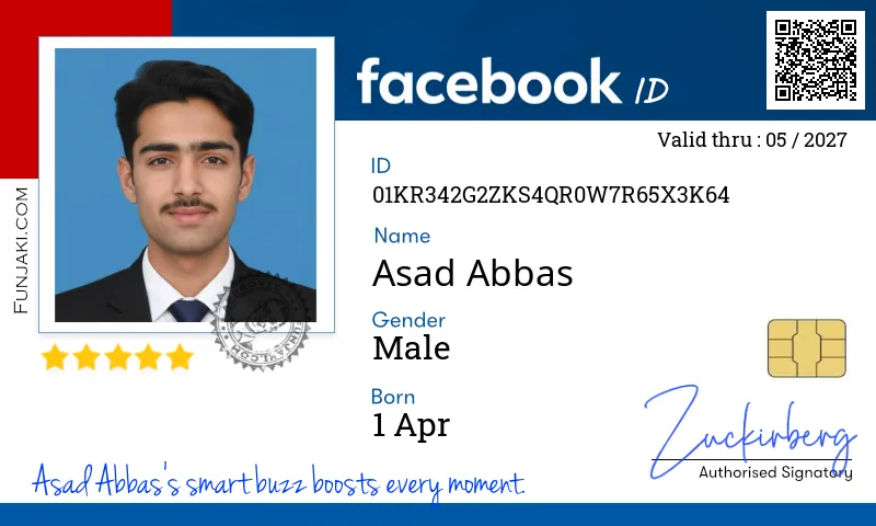 Facebook ID Card