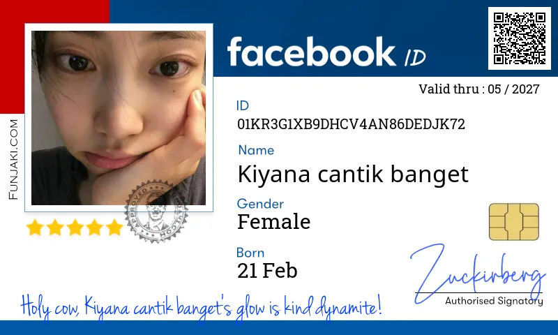 Facebook ID Card