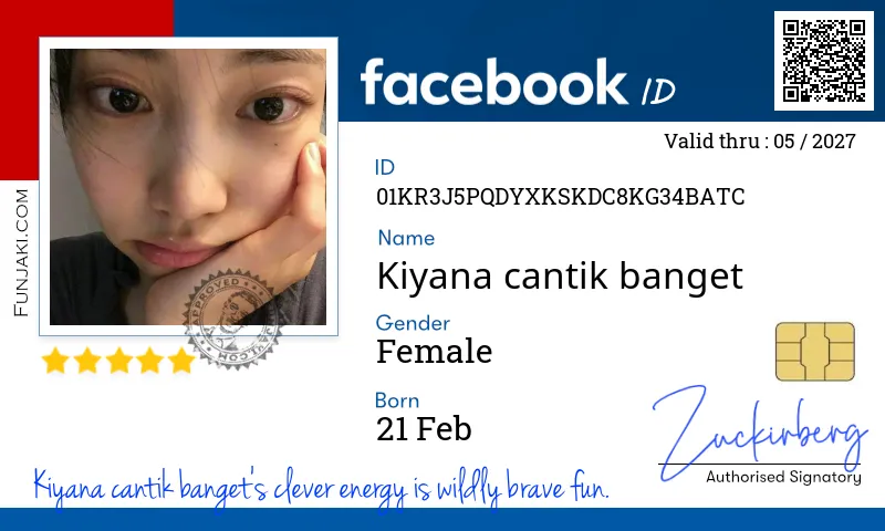 Facebook ID Card