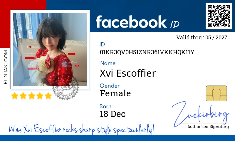 Facebook ID Card