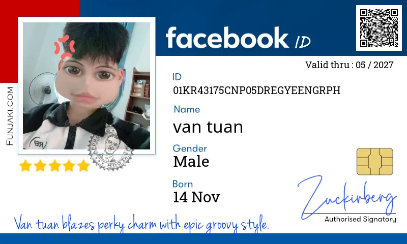 Facebook ID Card