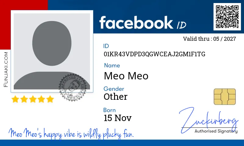 Facebook ID Card