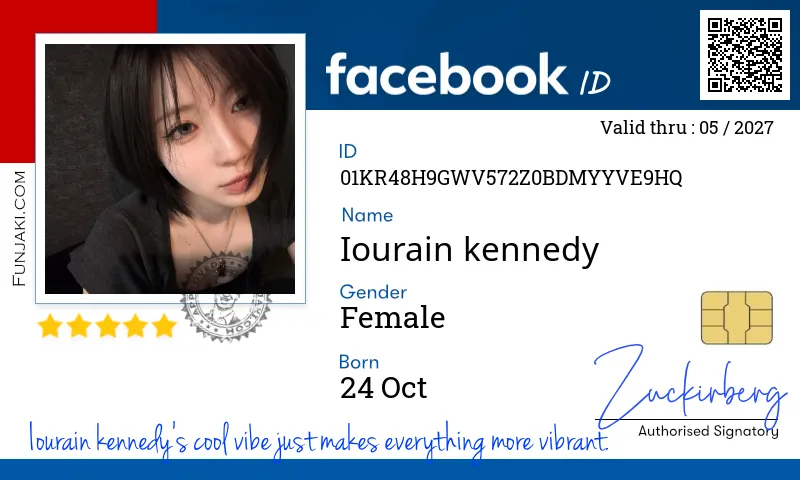 Facebook ID Card