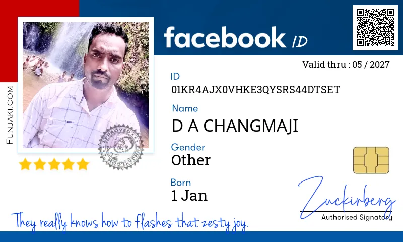Facebook ID Card