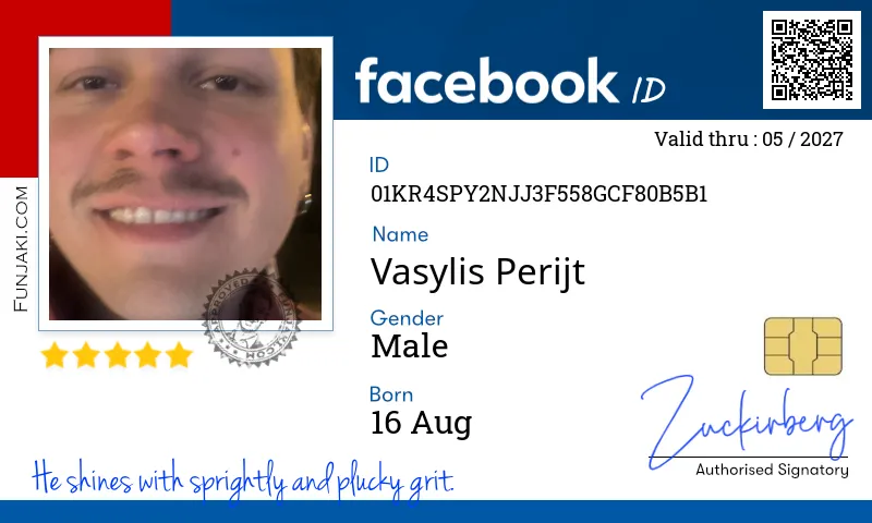 Facebook ID Card