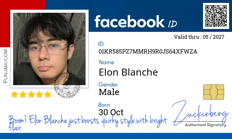 Facebook ID Card