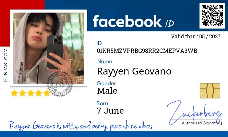 Facebook ID Card