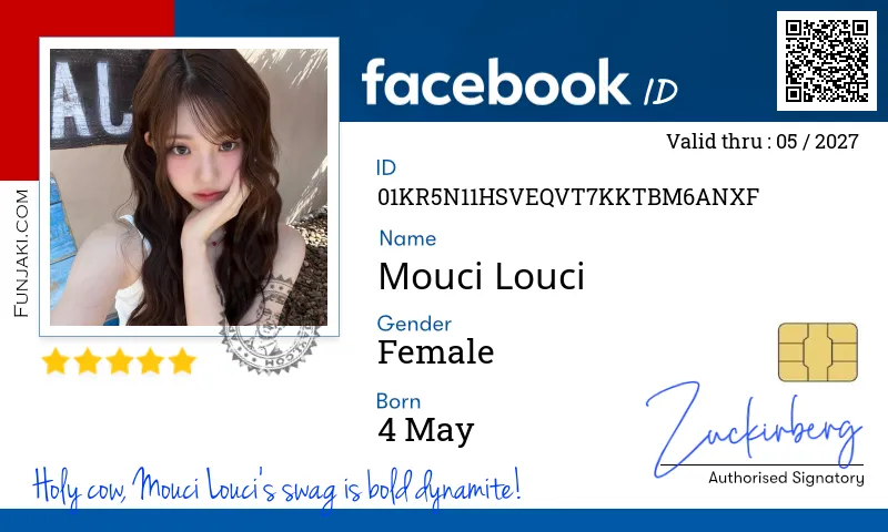 Facebook ID Card