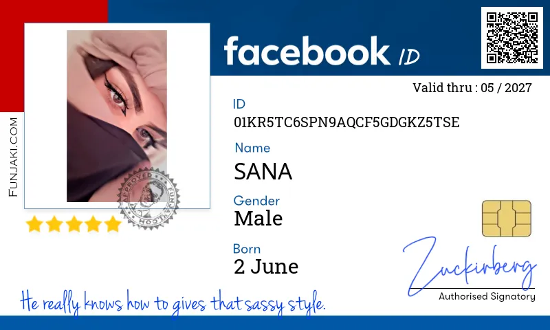 Facebook ID Card