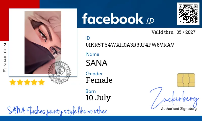 Facebook ID Card
