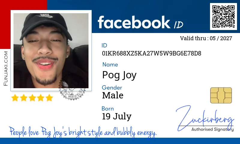 Facebook ID Card