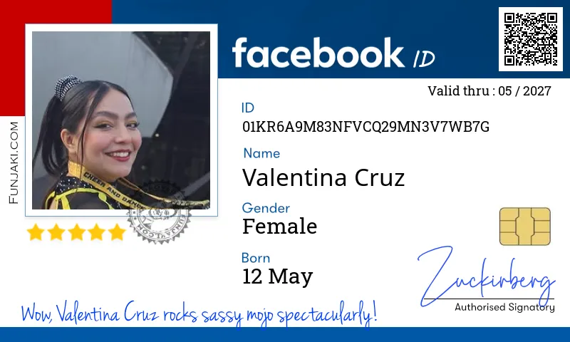 Facebook ID Card