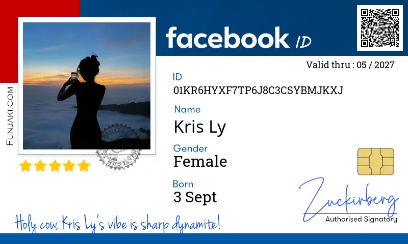 Facebook ID Card