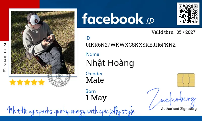 Facebook ID Card