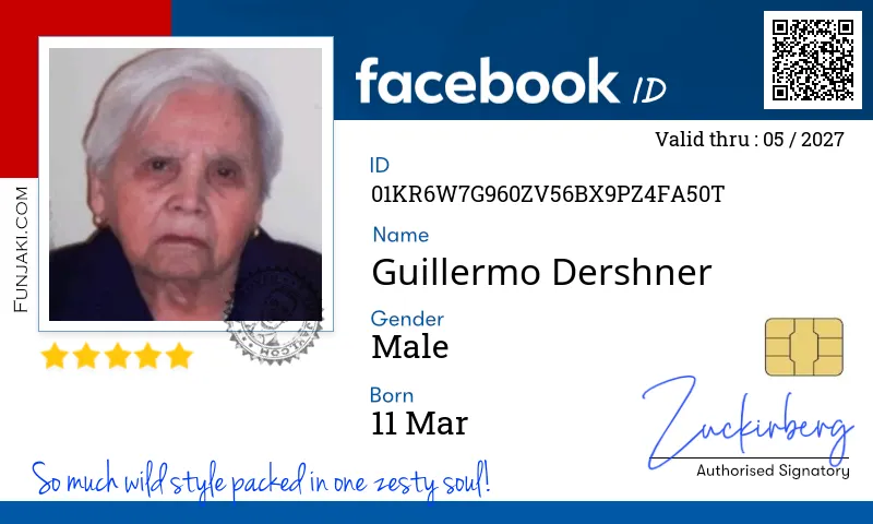 Facebook ID Card