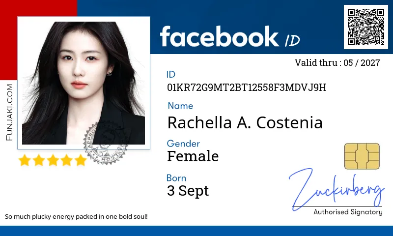 Facebook ID Card