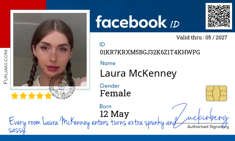 Facebook ID Card