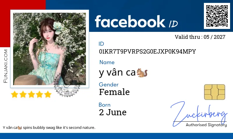 Facebook ID Card