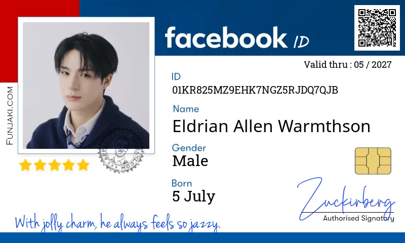 Facebook ID Card