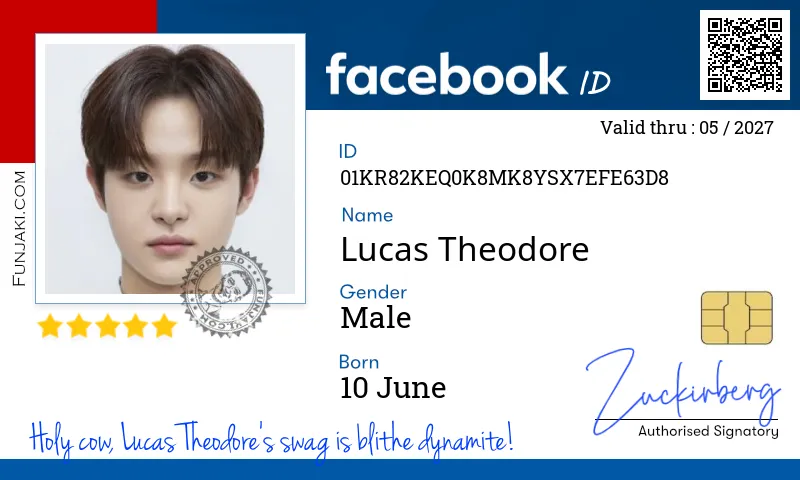 Facebook ID Card