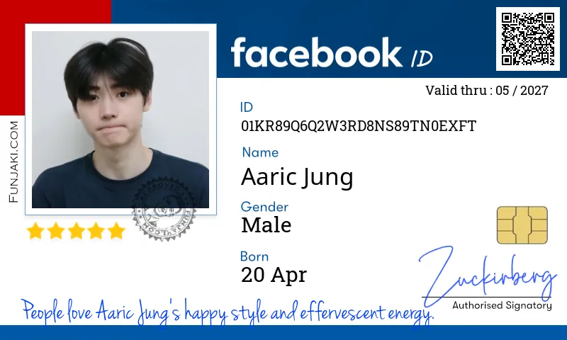 Facebook ID Card