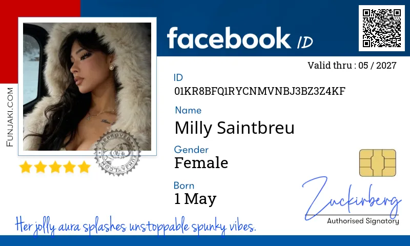 Facebook ID Card