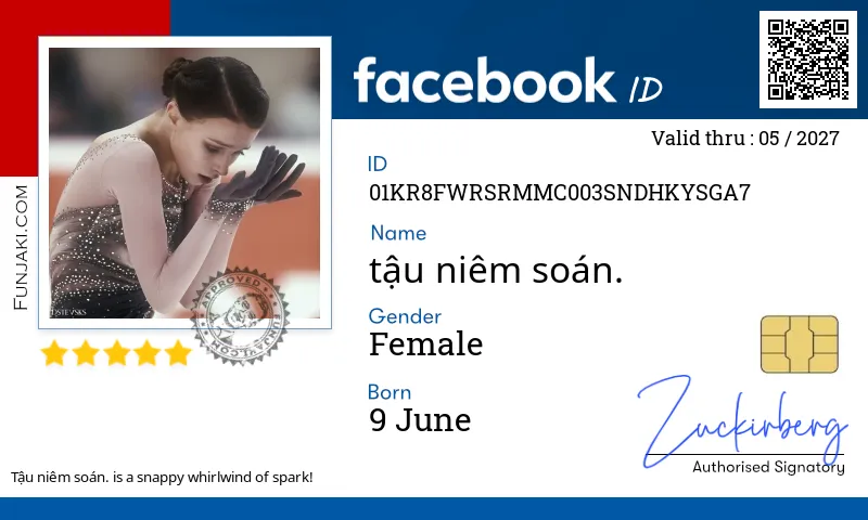 Facebook ID Card