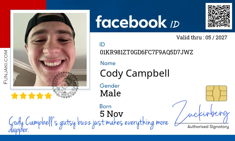 Facebook ID Card