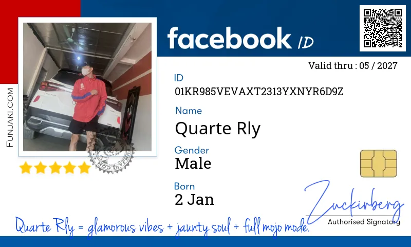 Facebook ID Card