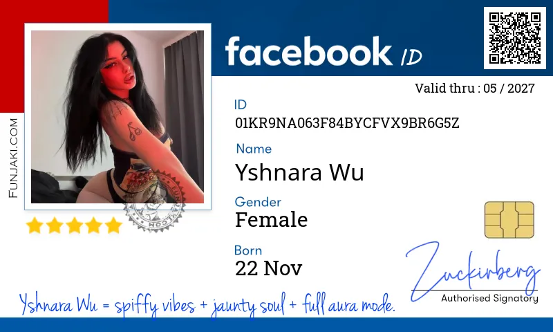 Facebook ID Card