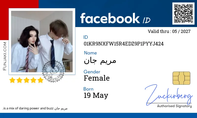 Facebook ID Card