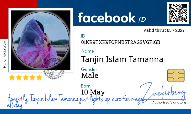 Facebook ID Card