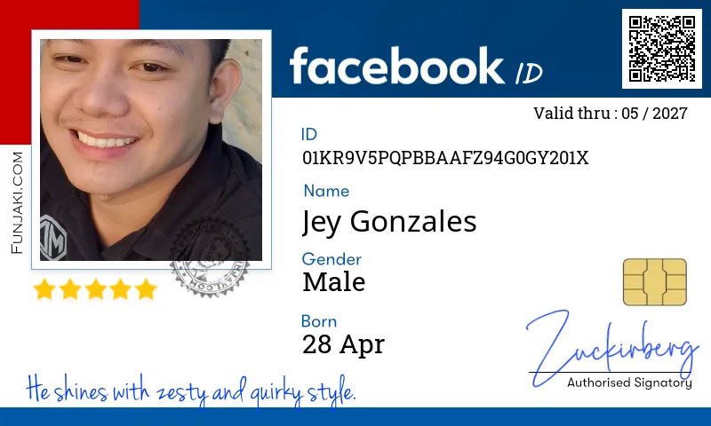 Facebook ID Card
