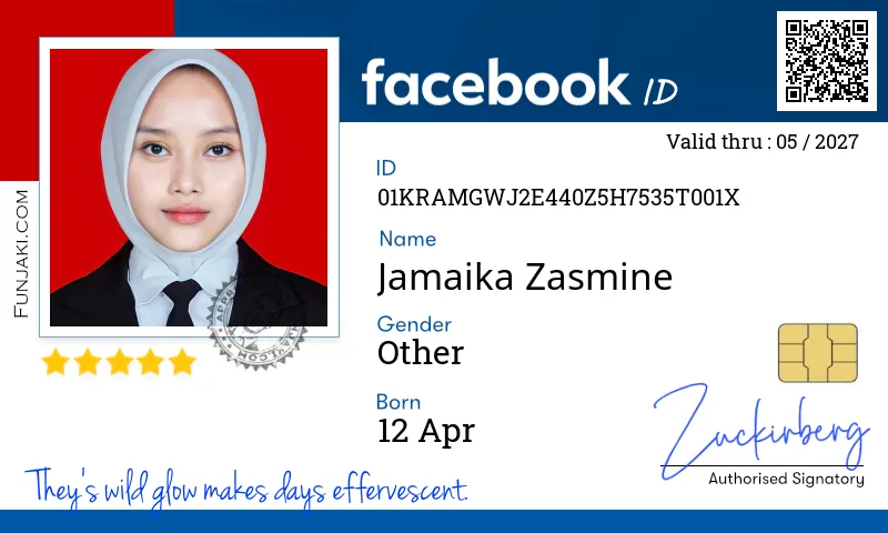 Facebook ID Card