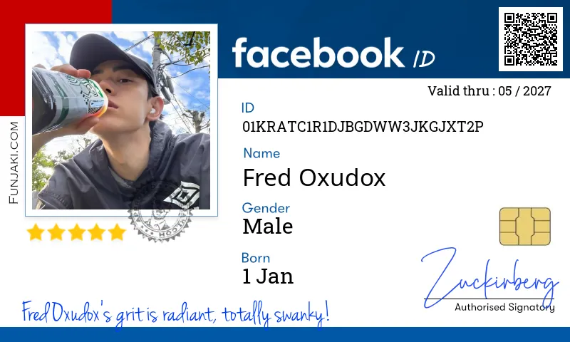 Facebook ID Card