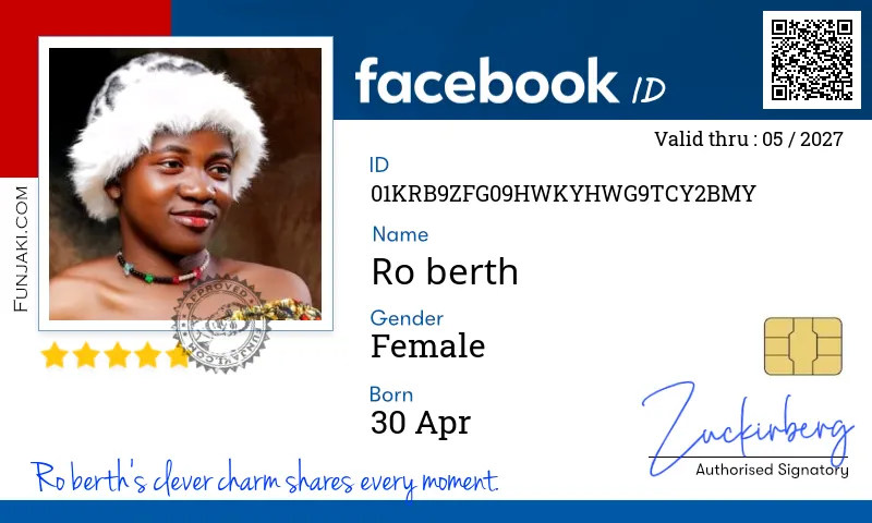 Facebook ID Card