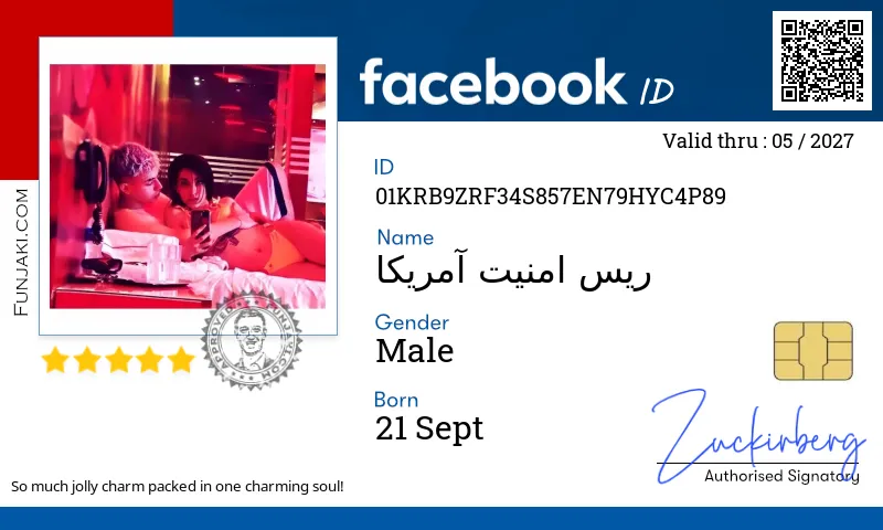 Facebook ID Card
