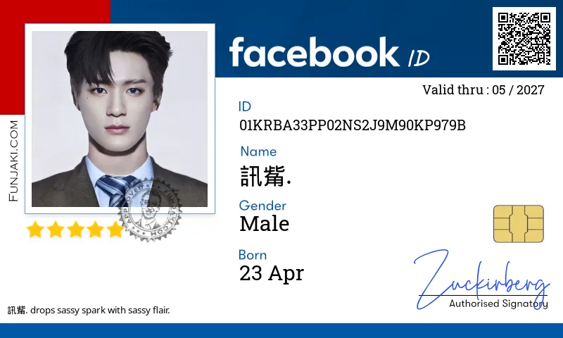 Facebook ID Card