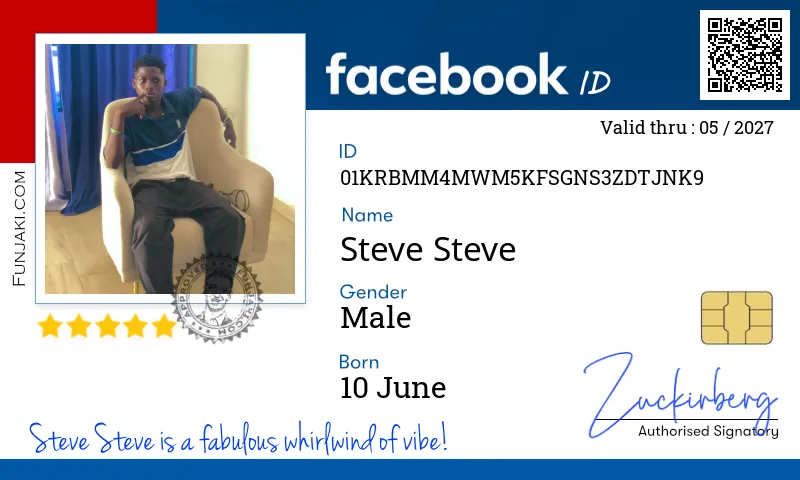 Facebook ID Card